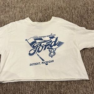 Urban outfitter Ford crop top